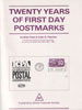 Twenty Years of First Day Postmarks
